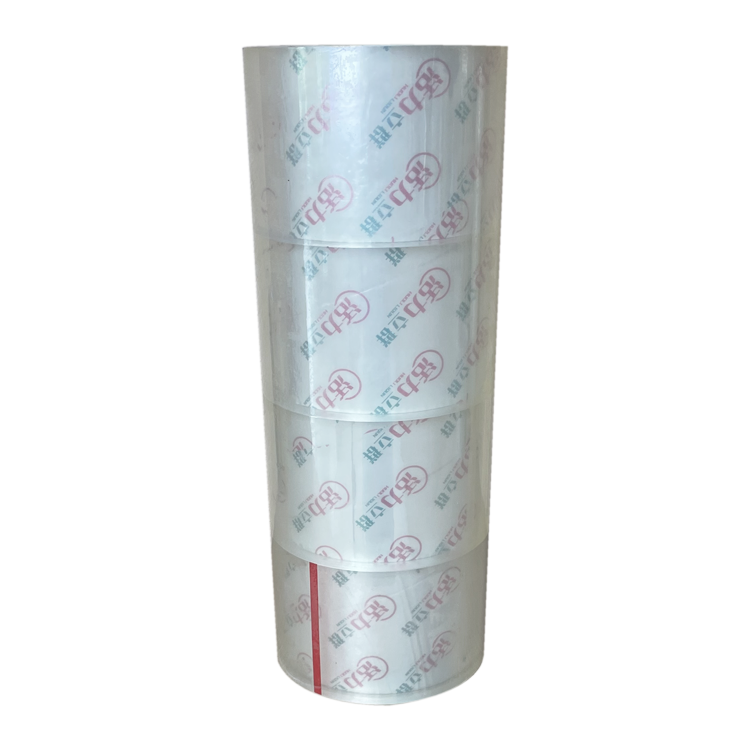 Super Transparent BOPP tape with acrylic adhesive, activated for sealing and packaging (9)