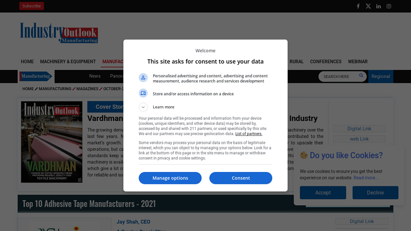 Adhesive Tape Manufacturers