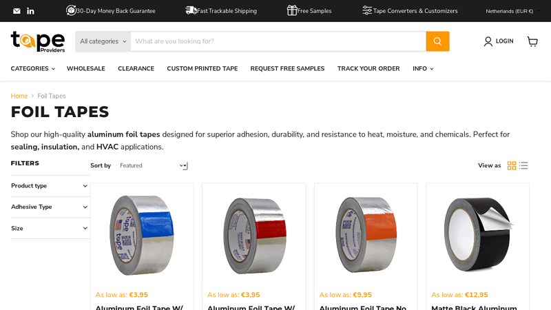 Foil Tapes for Electrical, HVAC & Industrial Use