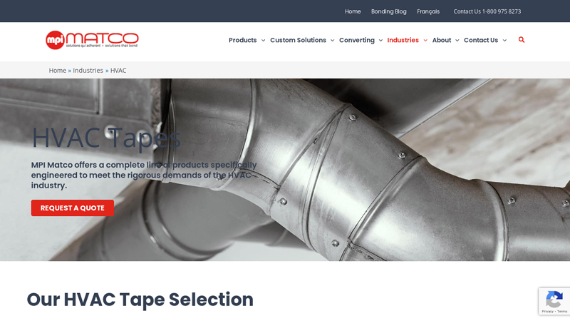 HVAC Tapes & Adhesive Solutions