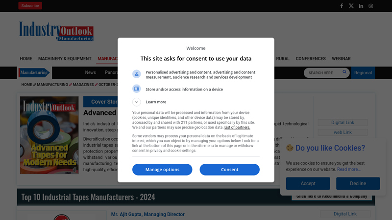 Industrial Tapes Manufacturers