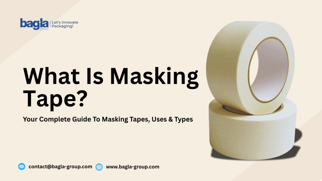 A stock image illustrating Masking tape concepts