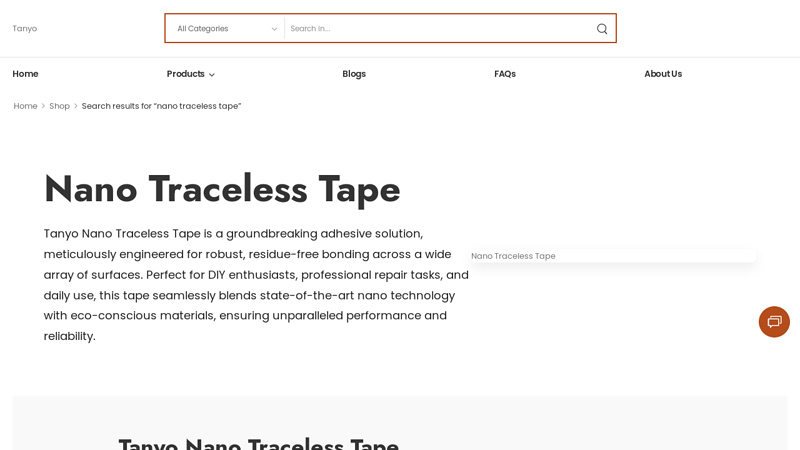 Nano Traceless Tape