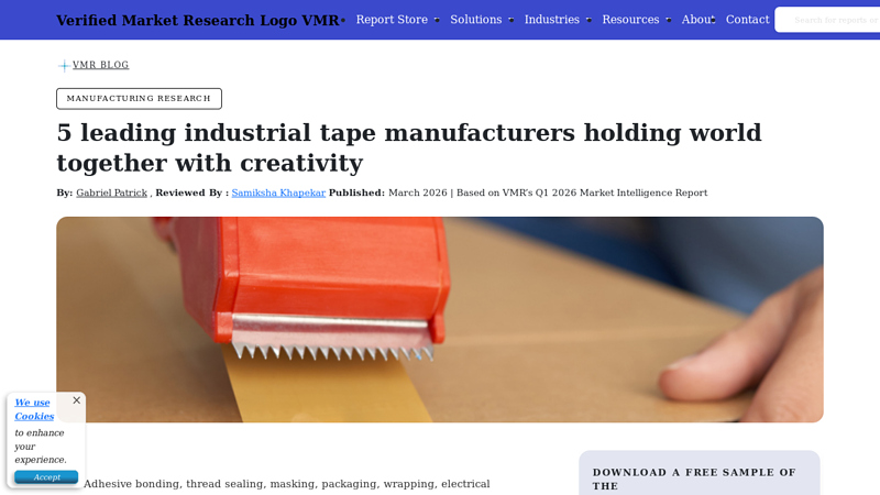 Top Industrial Tape Manufacturers