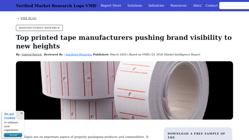 Top Printed Tape Manufacturers