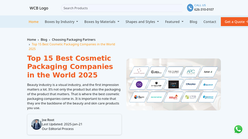 15 Custom Cosmetic Packaging Companies in 2025 Packaging carton tape