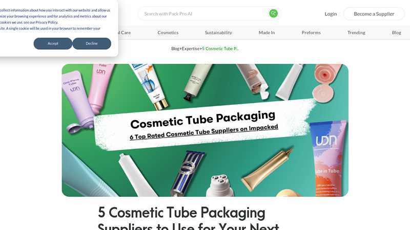 5 Cosmetic Tube Packaging Suppliers to Use for Your Next Product ... Aluminum Tape for Ductwork