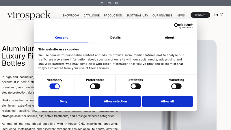 Aluminium Packaging: Safe, Luxurious Cosmetic Bottles Self-Adhesive Aluminum Foil Tape