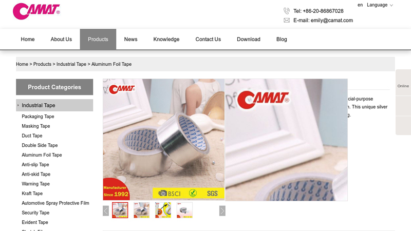 Buy Discount High Heat Foil Tape High Temperature Foil Tape