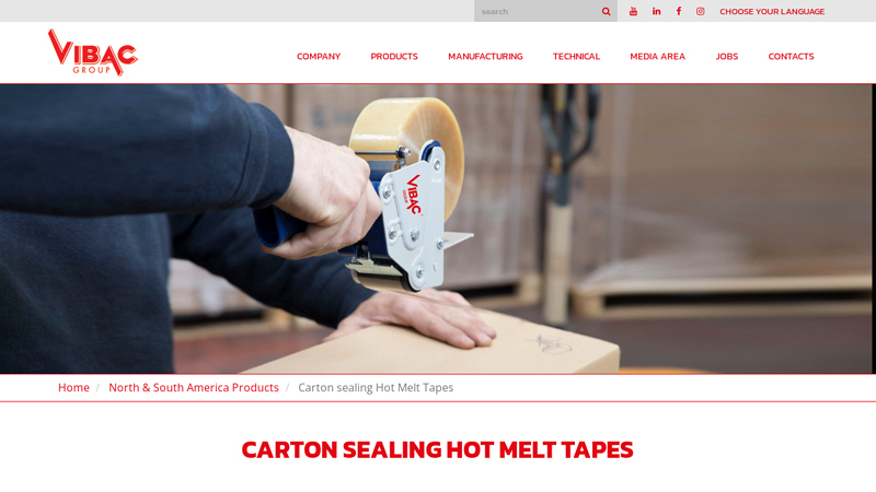 Carton sealing hot melt tapes manufacturers Commercial carton sealing tape
