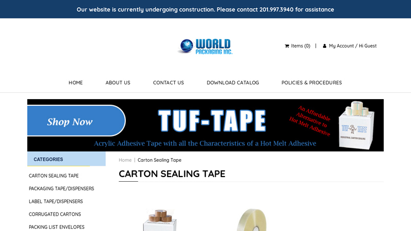 Carton Sealing Tape Heavy duty carton sealing tape