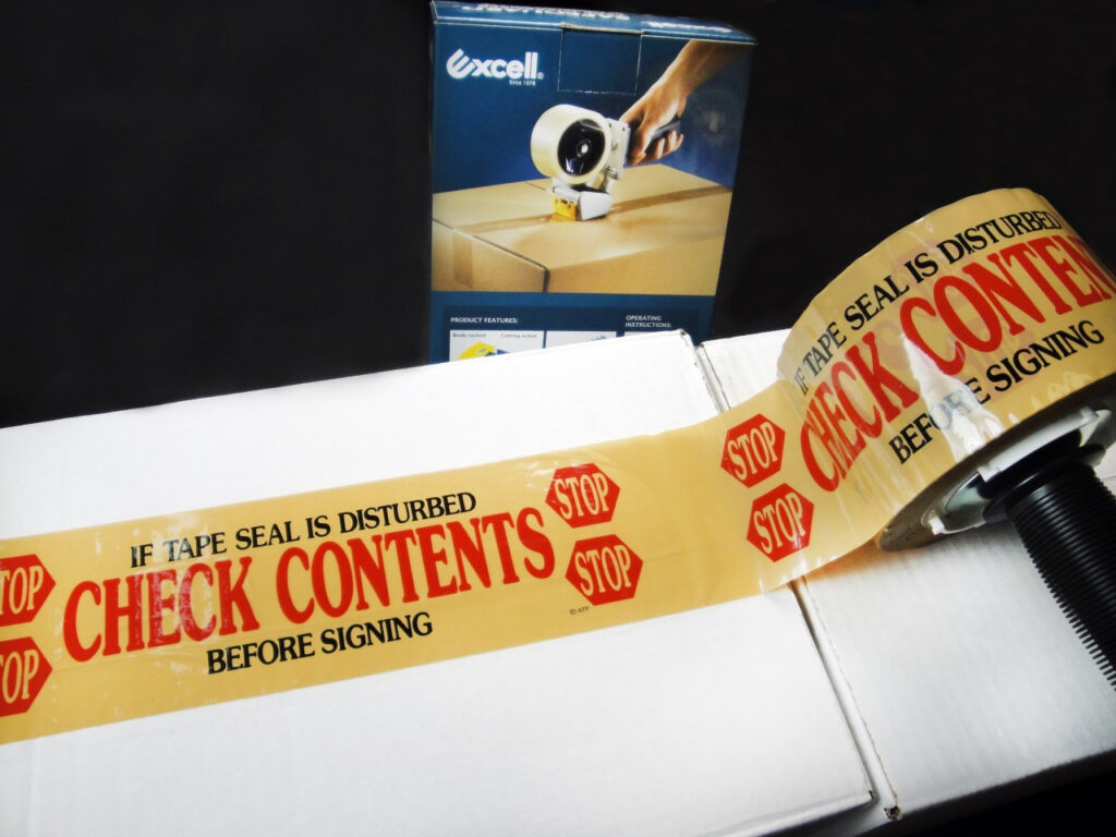 A stock image illustrating Carton sealing tape concepts