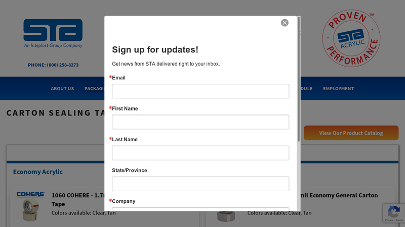 Carton Sealing Tapes Carton sealing tape