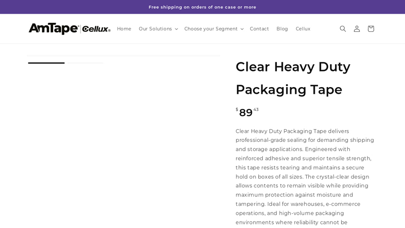 Clear Heavy Duty Packaging Tape for Shipping Transparent heavy duty packing tape