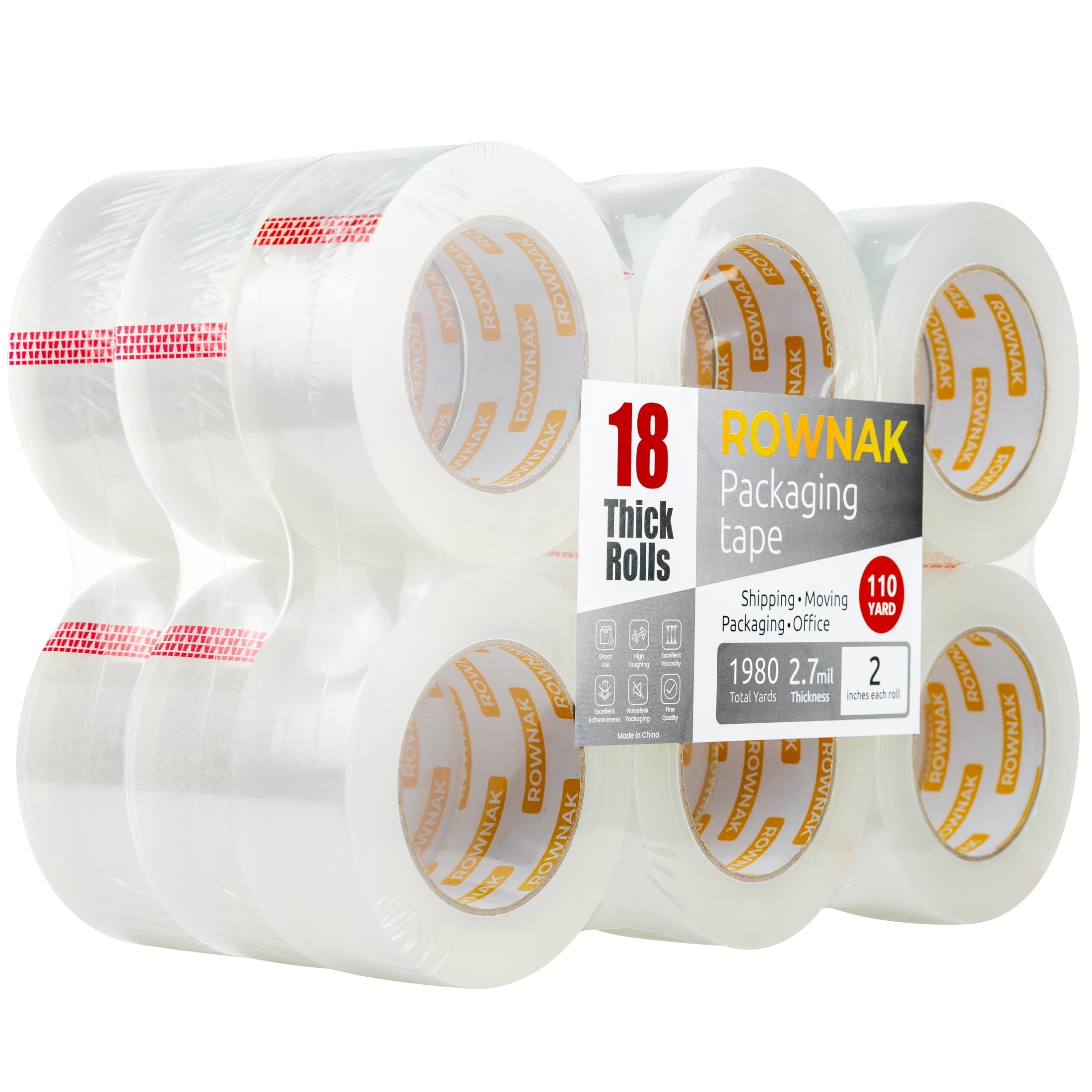 Clear packaging tape heavy duty wholesale