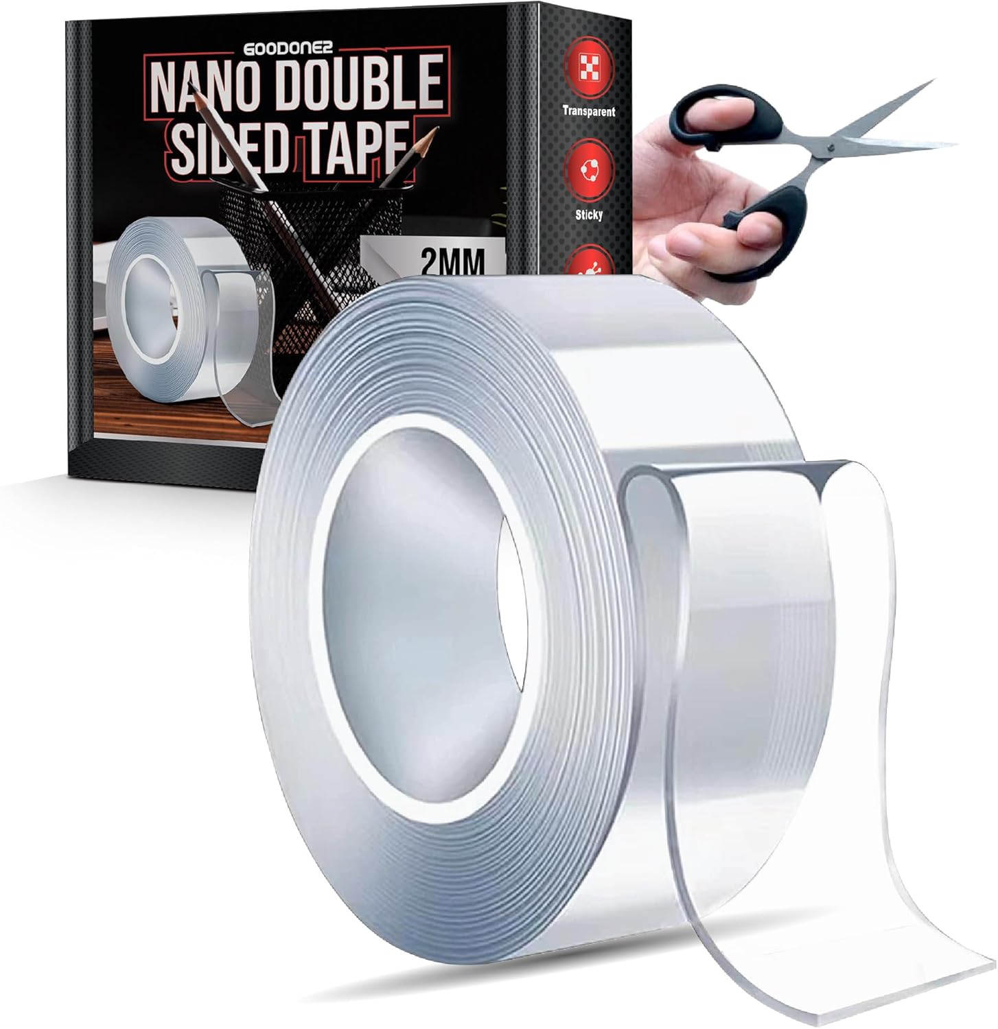 A stock image illustrating Clear strong adhesive tape concepts
