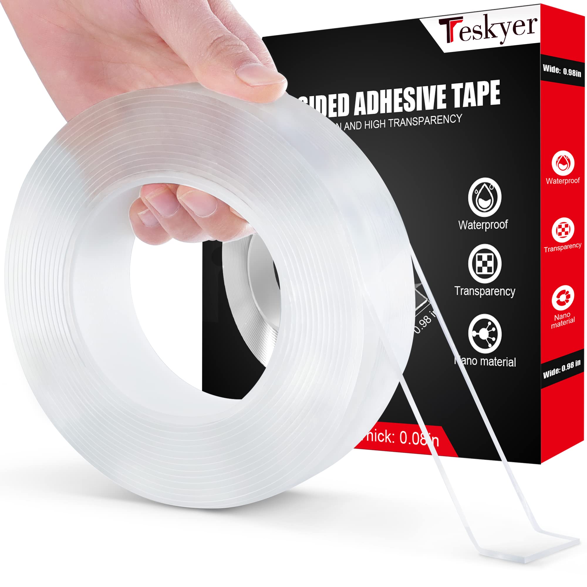 A stock image illustrating Clear strong adhesive tape concepts
