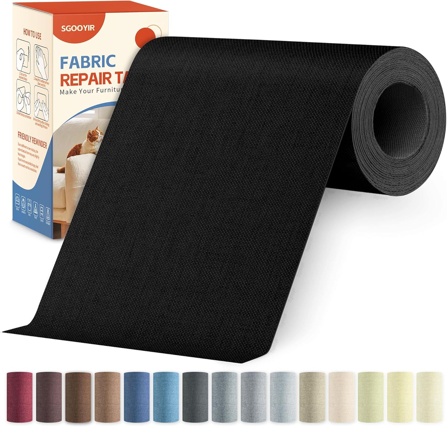 A stock image illustrating Cloth repair tape concepts