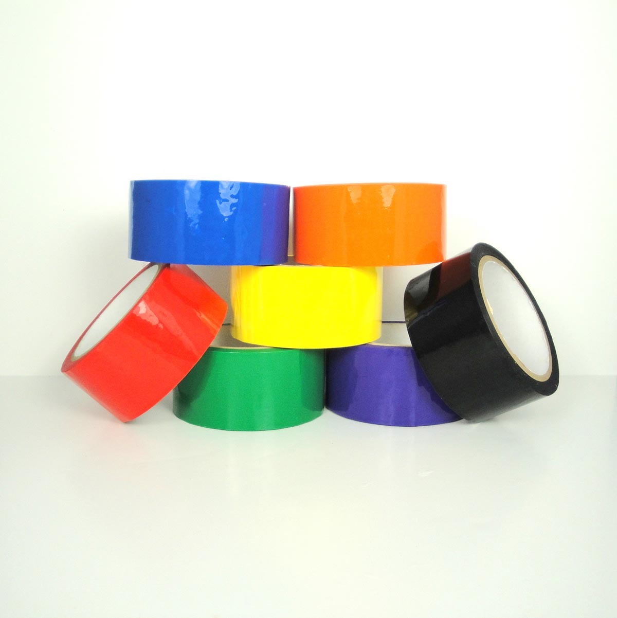 Colored cloth tape overview