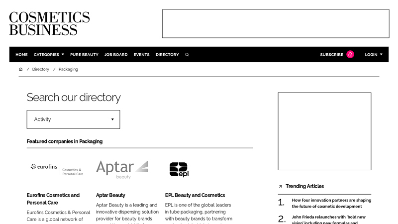 Companies Directory: Packaging Low noise brown tape