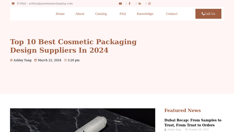 Cosmetic Packaging Design Suppliers In 2024 Craft masking tape