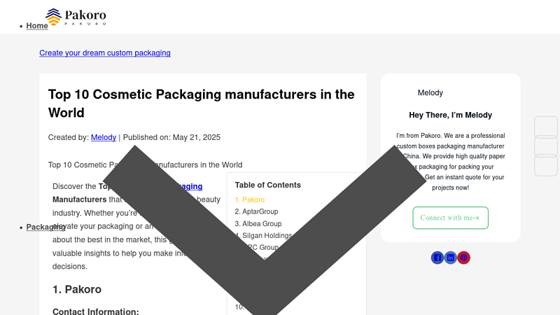 Cosmetic Packaging manufacturers in the World Masking tape