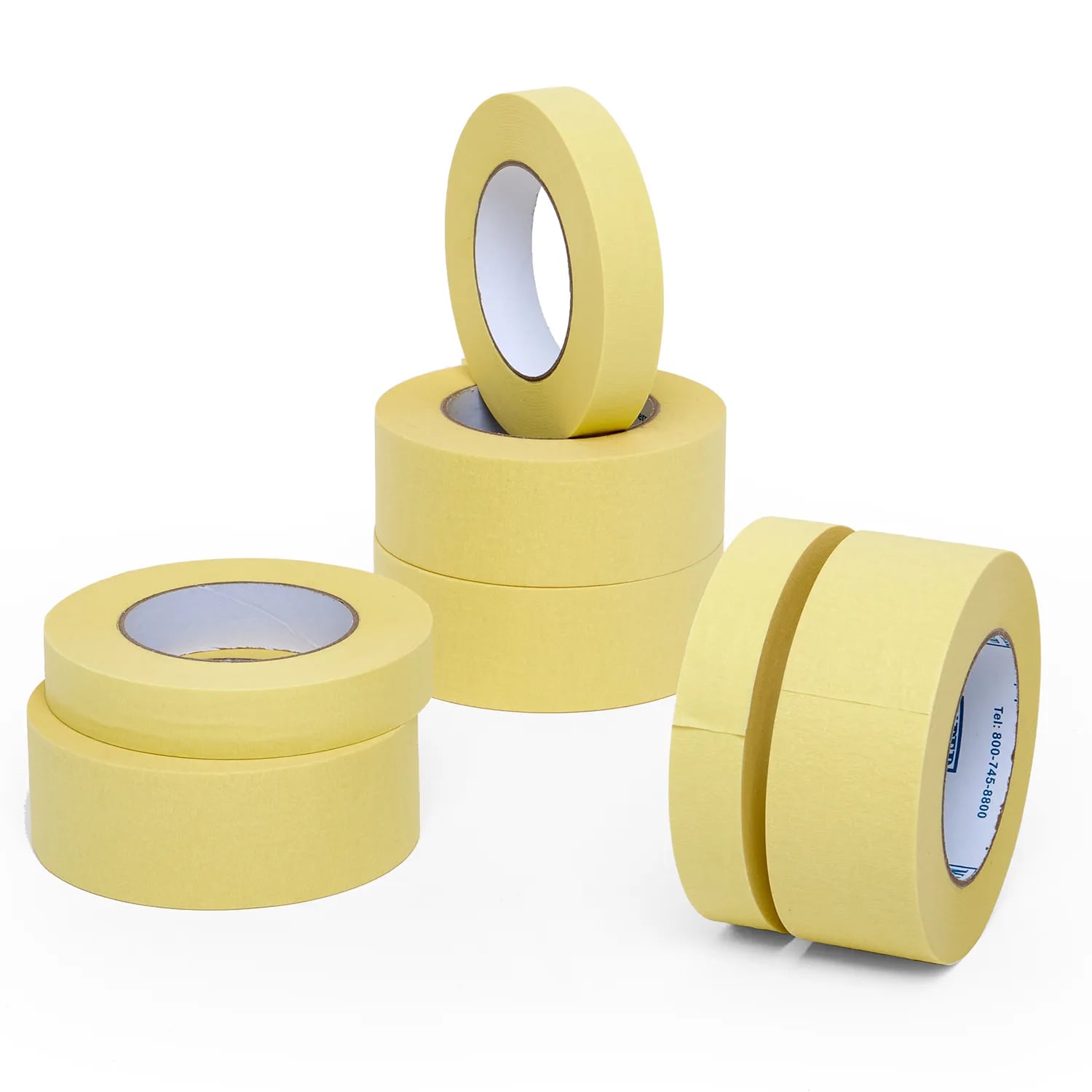 Crepe paper masking tape overview