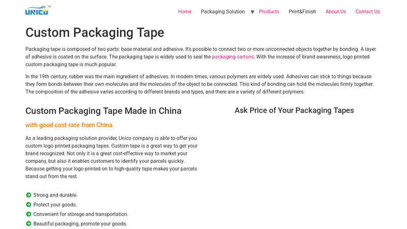 Custom Packaging Tape Manufacturer HVAC Repair Tape