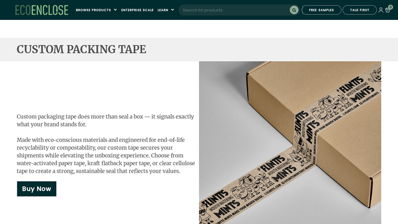 Custom Packing Tape – Eco Super clear strong packing tape