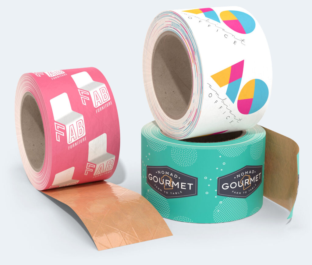 A stock image illustrating Custom printed carton sealing tape concepts