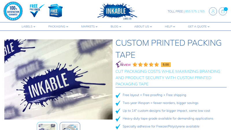 Custom Printed Packing Tape Printed fragile tape