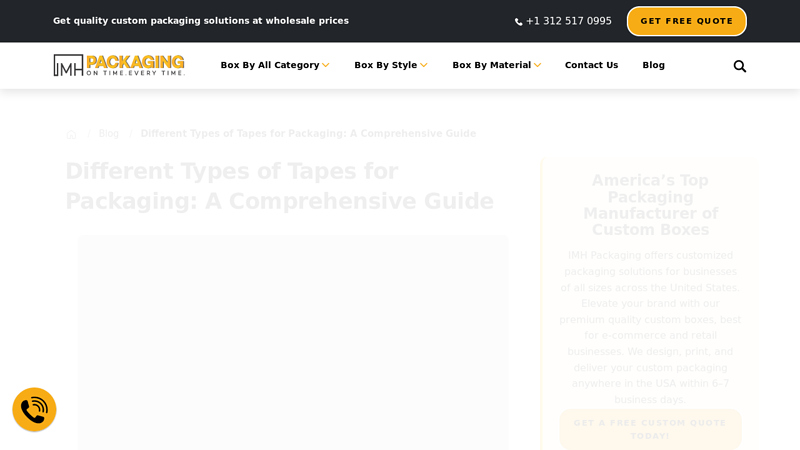 Different Types of Tapes for Packaging Premium cloth duct tape