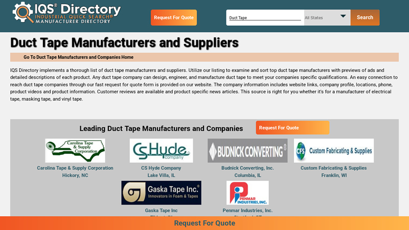 Duct Tape SuppliersManufacturers HVAC Air Duct Tape