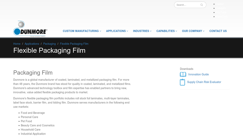 Flexible Packaging Film Insulation Foil Tape