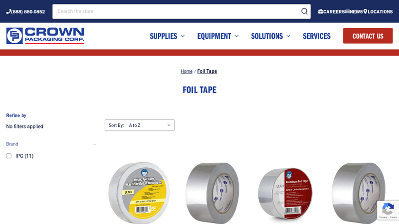 Foil Tape Acrylic Adhesive Foil Tape