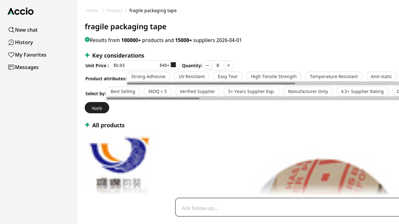 Fragile Packaging Tape Fragile tape for shipping