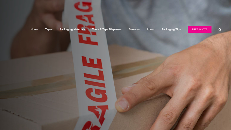 Fragile Tape Supplier & Manufacturer in Malaysia Fragile sticker tape