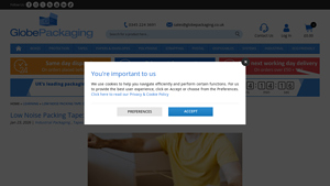 ProLoc - Low-Noise Packing Tape