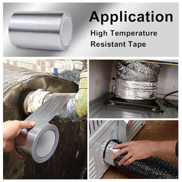 A stock image illustrating Heat Resistant Aluminum Tape concepts
