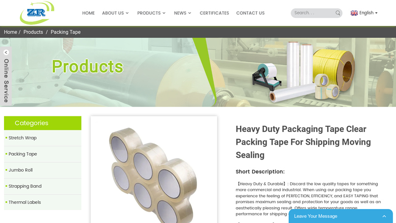 Heavy Duty Packaging Tape Clear Packing Tape for ... Clear packaging tape heavy duty