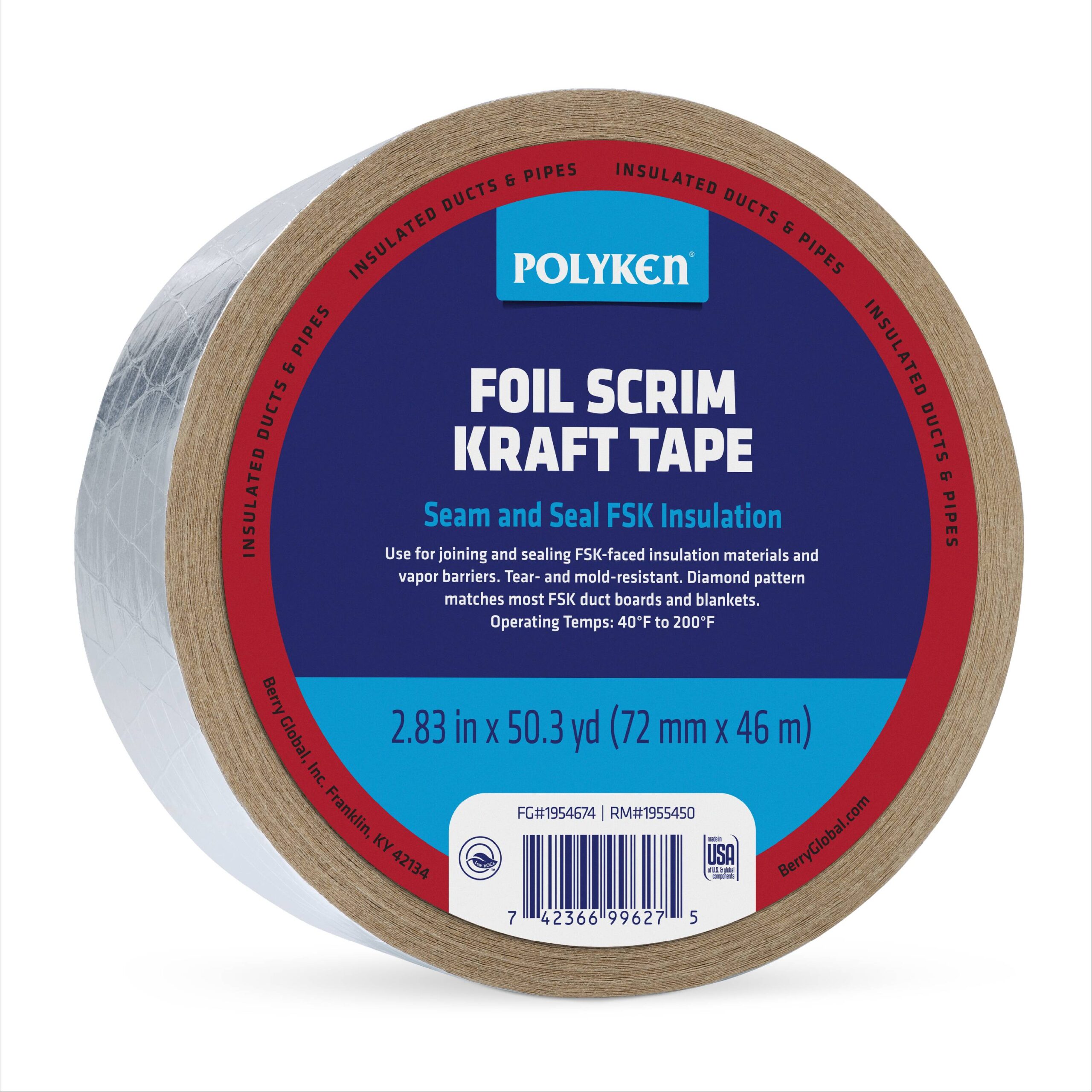 HVAC Sealing Foil Tape specifications