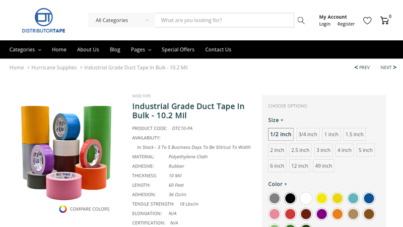 Industrial Grade Duct Tape in Bulk HVAC Duct Sealing Tape
