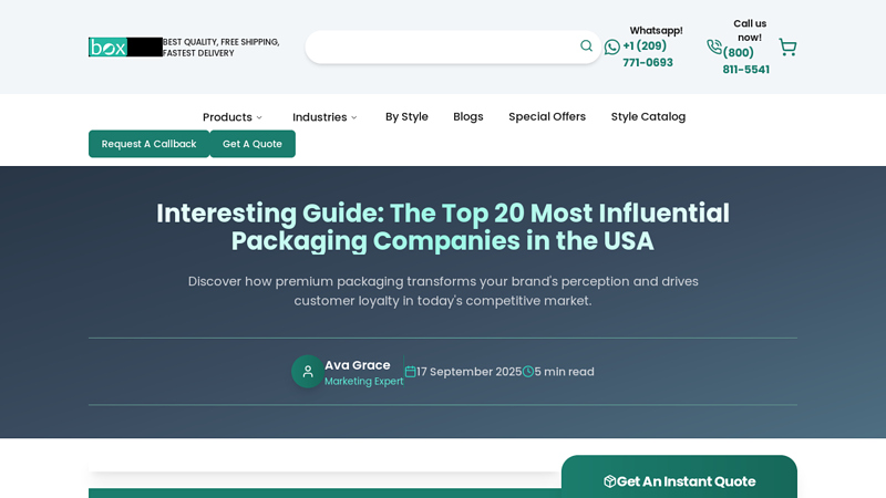 Influential Custom Packaging Companies Long length carton tape