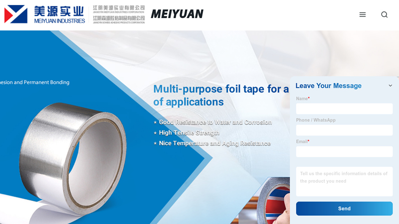 Leading China Manufacturer, Supplier, and Factory of High HVAC Aluminum Foil Tape Roll