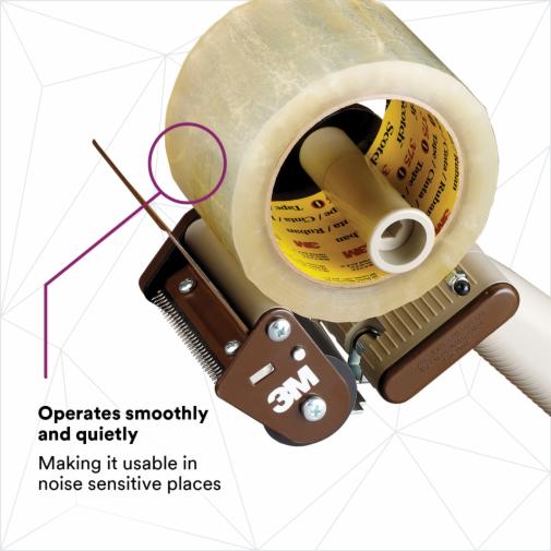 A stock image illustrating Low noise box sealing tape concepts