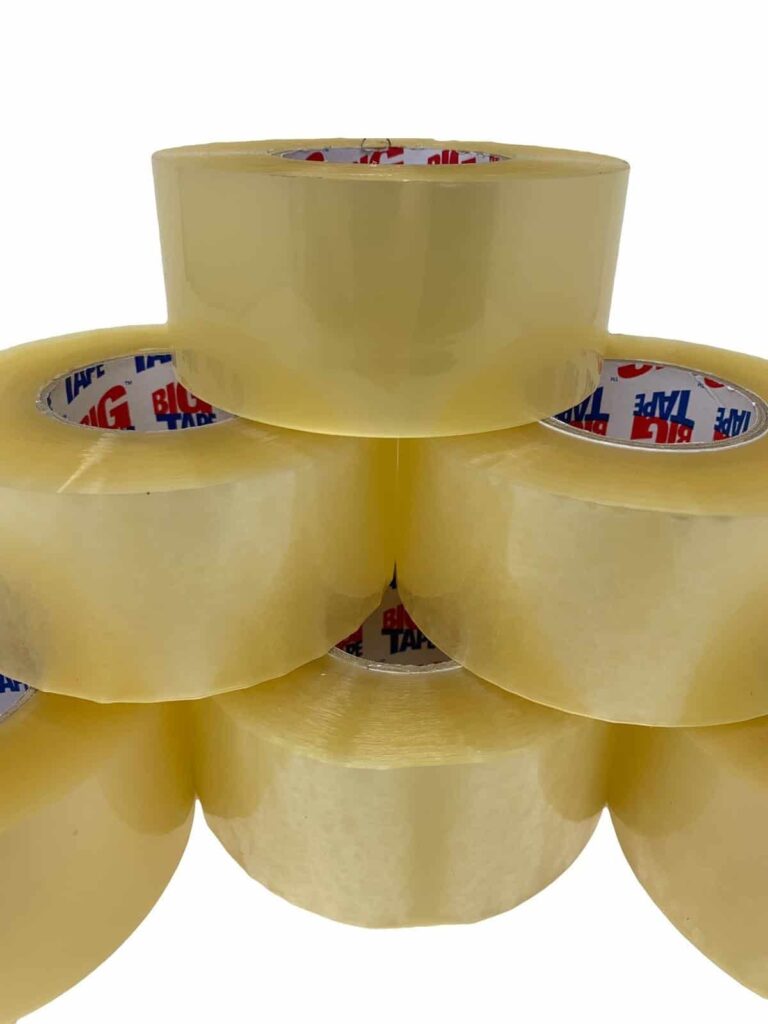 A stock image illustrating Low noise clear packing tape concepts