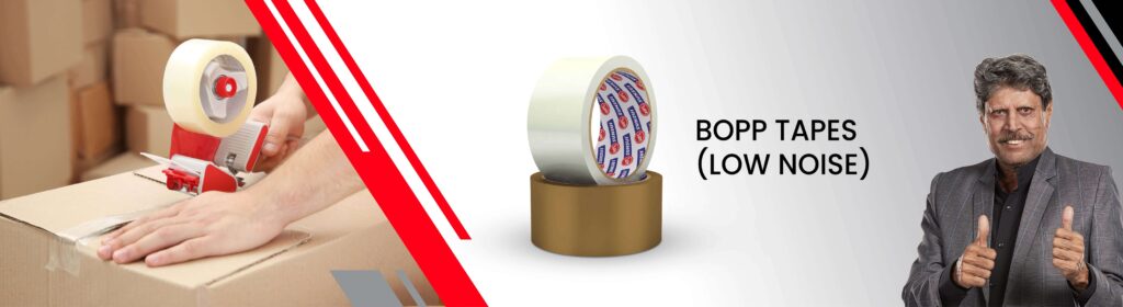 A stock image illustrating Low noise industrial tape concepts