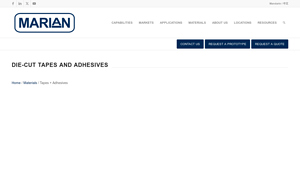 Marian Inc. - Die-Cut PSA Tapes