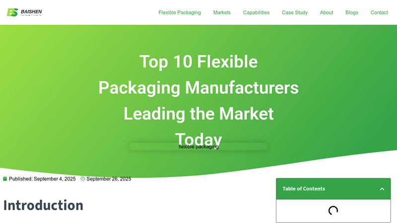 Market Leaders:  Flexible Packaging Manufacturers Traceless nano tape