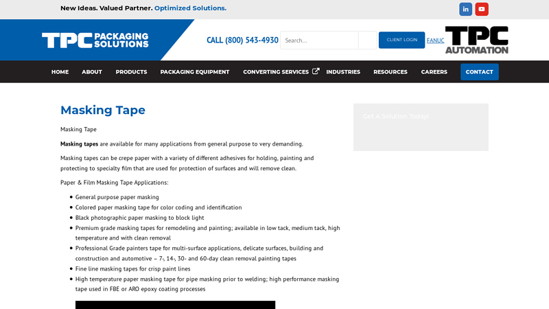 Masking Tape Automotive masking tape